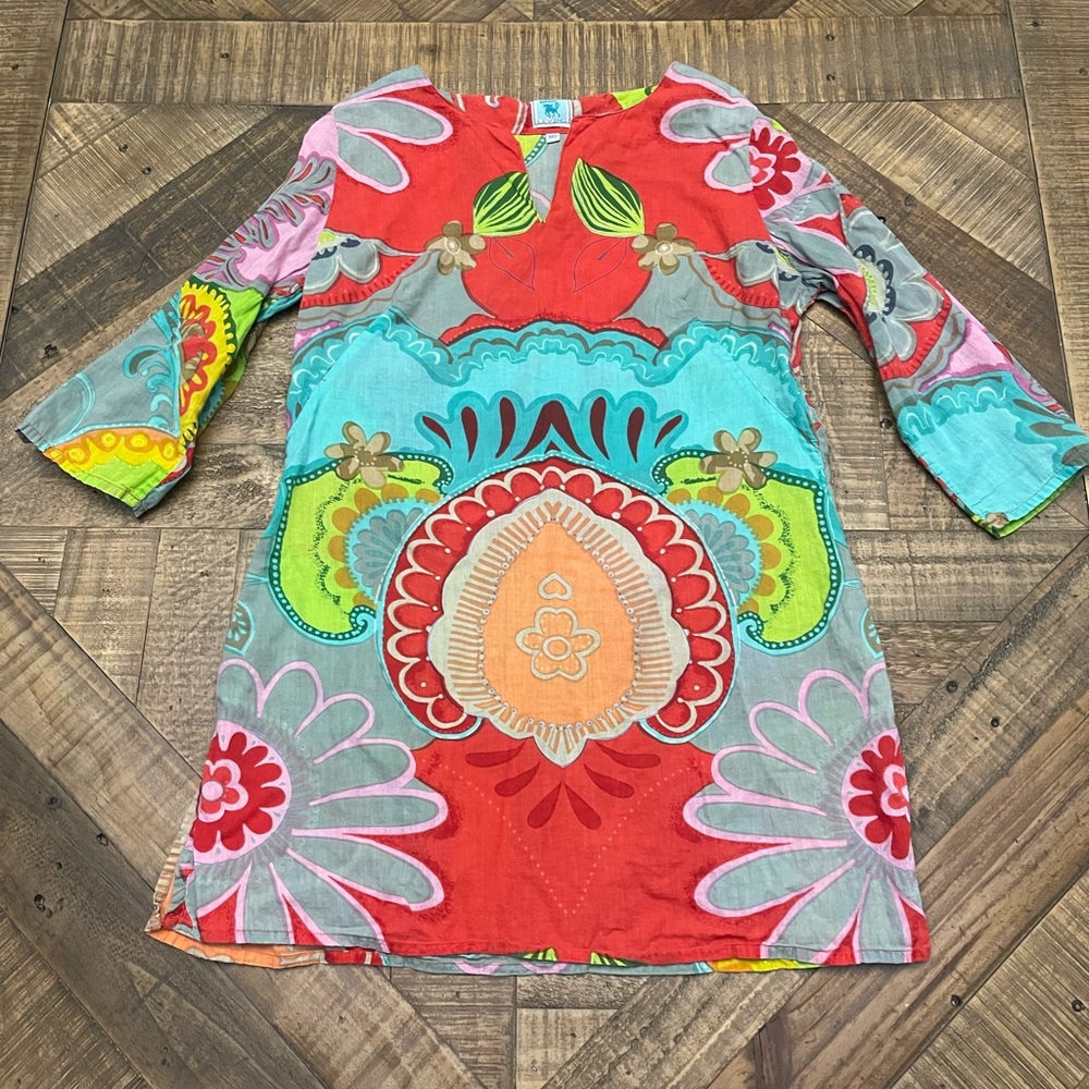 Karma Multicolor Floral Tunic